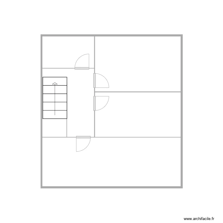 plan 3f immobili&egrave;re quai st antoine sous toiture. Plan de 