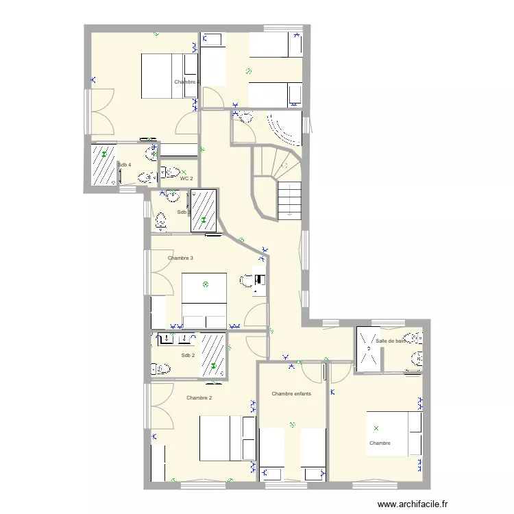 muscadelle v8 ELEC et TERRASSE. Plan de muscadelle v8 ELEC et TERRASSE. Plan de