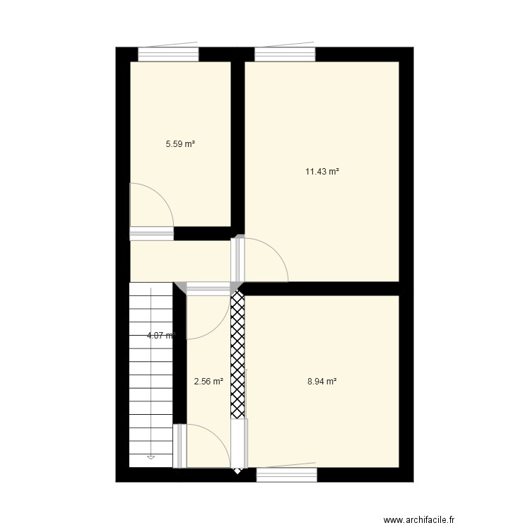 ETAGE 1. Plan de 0 pièce et 0 m2