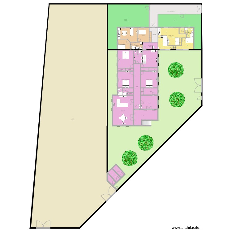 PI 2911 AK205 COLOCATION ETUDIANT BUSINESS PLAN. Plan de 0 pièce et 0 m2