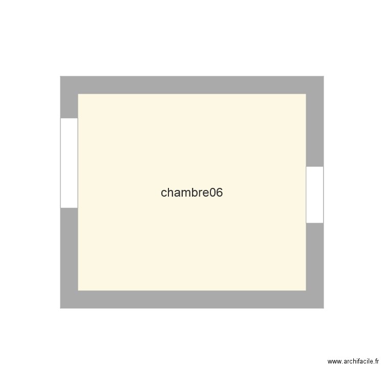 chambre06. Plan de 0 pièce et 0 m2