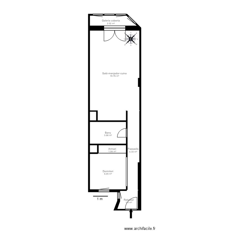 ED AVET VERD 3 B ESCALDES. Plan de 0 pièce et 0 m2