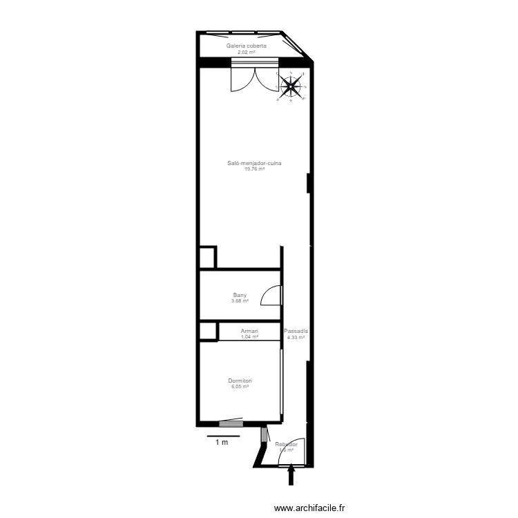 ED AVET VERD 3 B ESCALDES. Plan de ED AVET VERD 3 B ESCALDES. Plan de