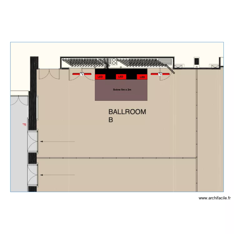 Devex vue de dessus V2. Plan de 