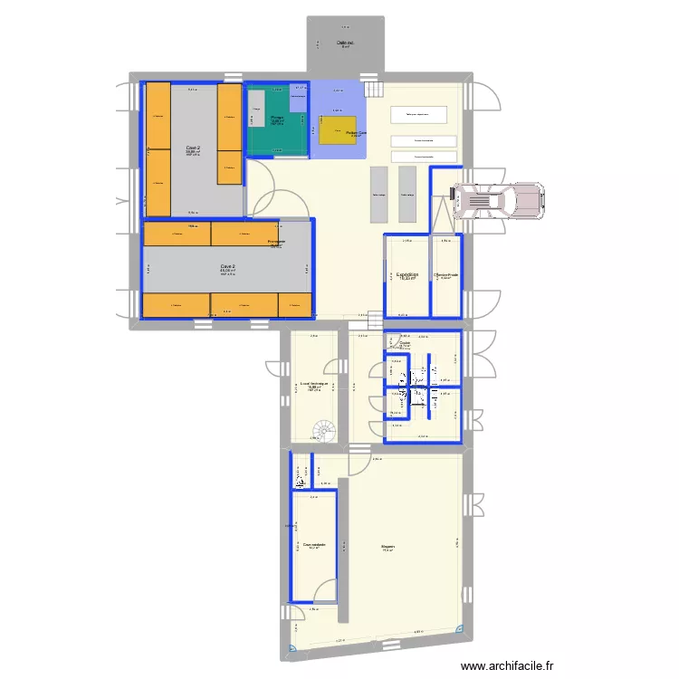 fromagerie V6. Plan de 15 et 522 m² fromagerie V6. Plan de 15 et 522 m²