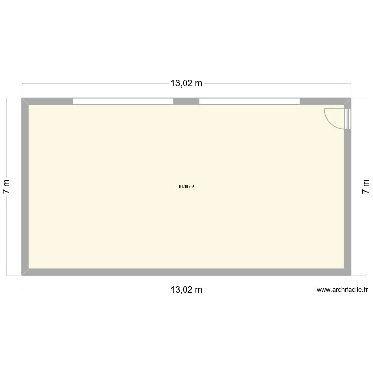 demande permis auvent. Plan de 1 et 81 m² demande permis auvent. Plan de 1 et 81 m²