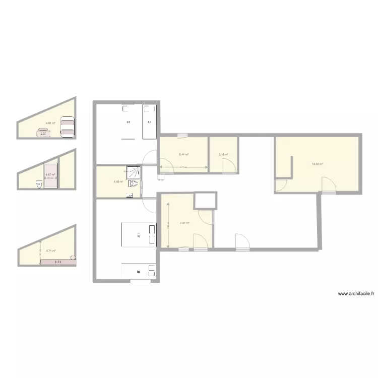 etage 3 04novembre. Plan de 