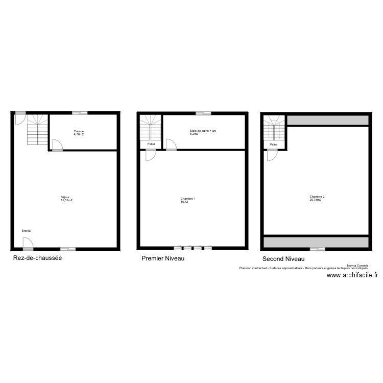 Plan TALMAR MESLIN. Plan de 0 pièce et 0 m2