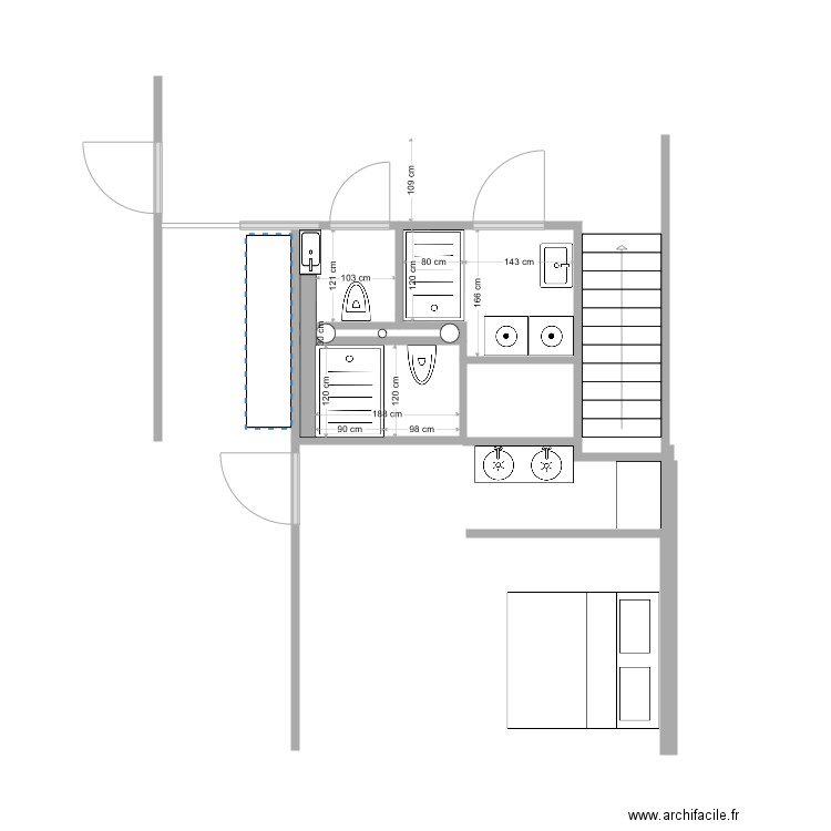 masterbath. Plan de 0 pièce et 0 m2