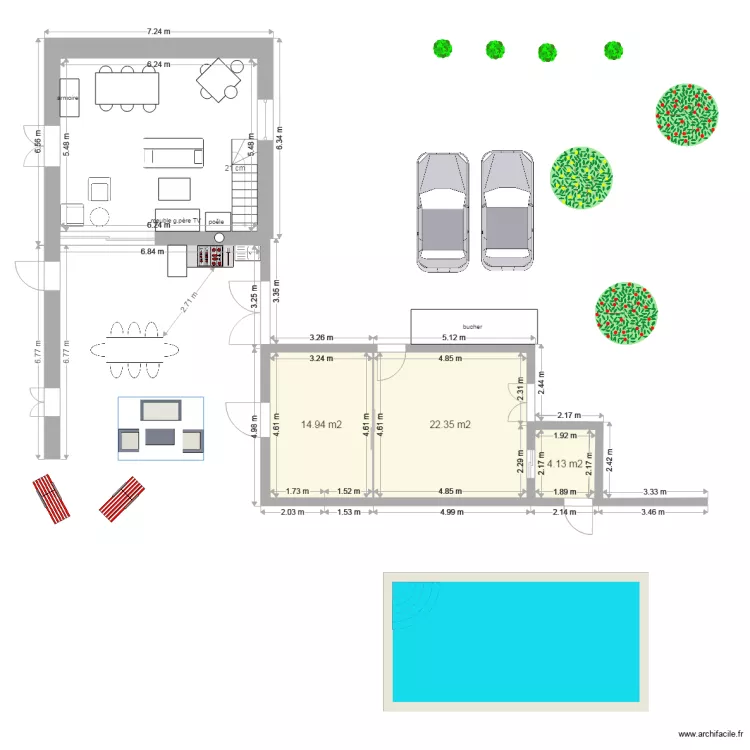 grange 3. Plan de grange 3. Plan de