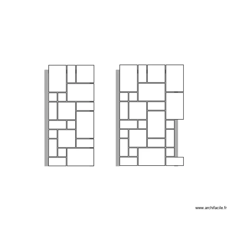 fa&iuml;ence. Plan de 