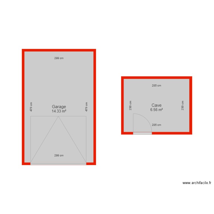 BI 4960 Annexes côté. Plan de 0 pièce et 0 m2