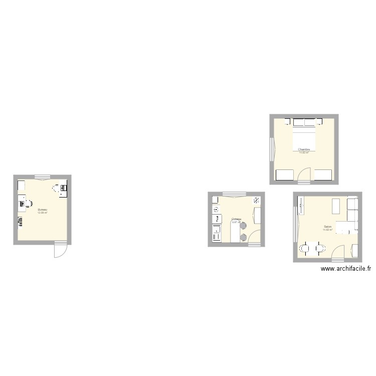 MAISON. Plan de 0 pièce et 0 m2