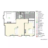 villa madeleine RDC Plan Electricit&eacute; Partie 1