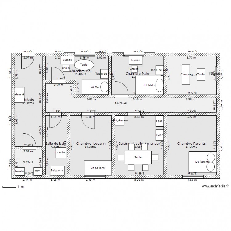 Maison 2. Plan de 0 pièce et 0 m2