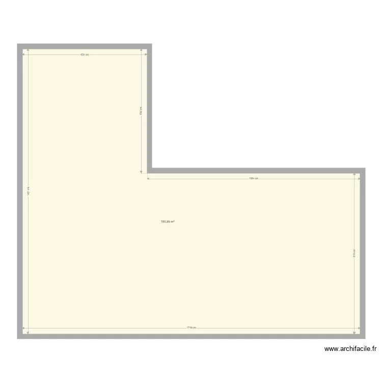 MAISON THIERRY. Plan de 