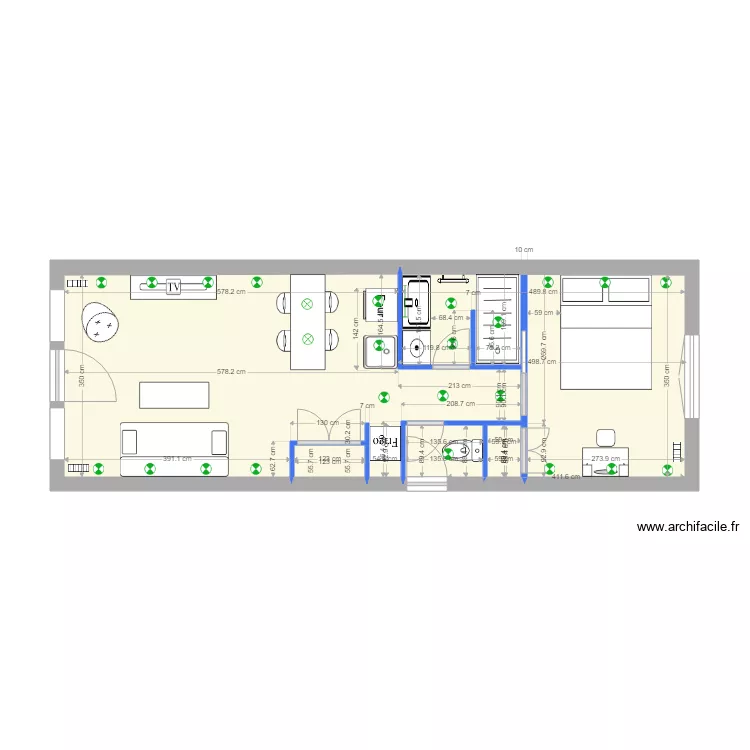 airbnb lemercier 6. Plan de airbnb lemercier 6. Plan de