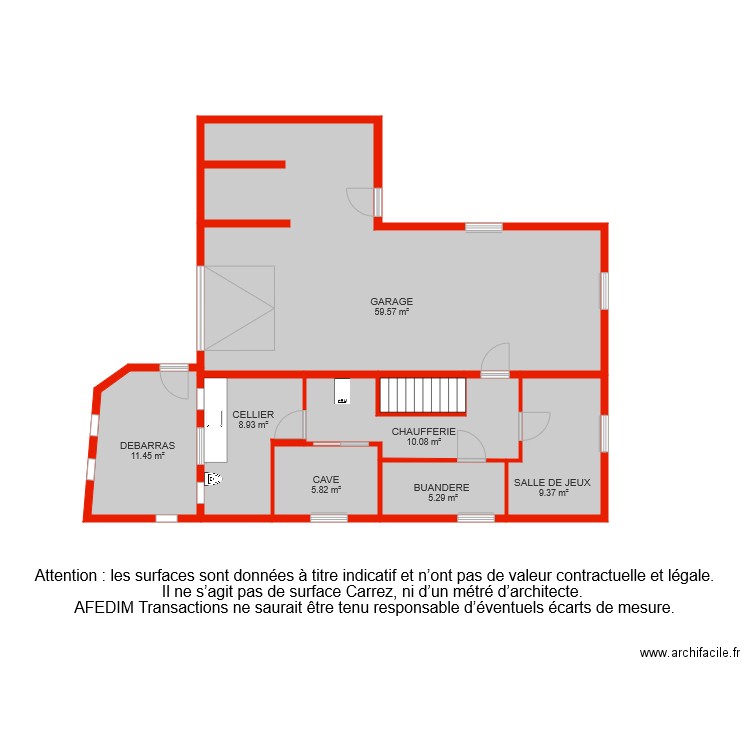 BI 4655 SOUS SOL. Plan de 0 pièce et 0 m2