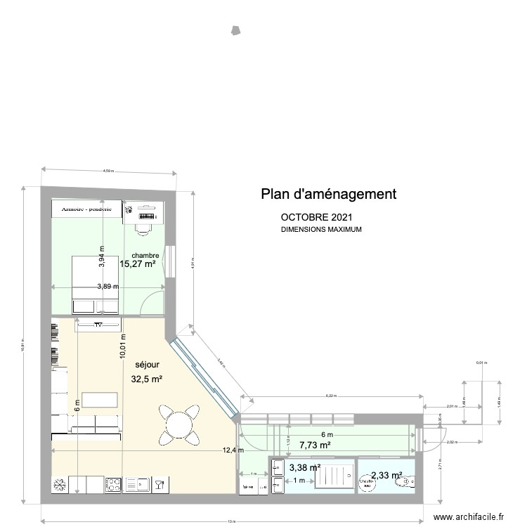  2021 PLAN VERSION 2 . Plan de 0 pièce et 0 m2