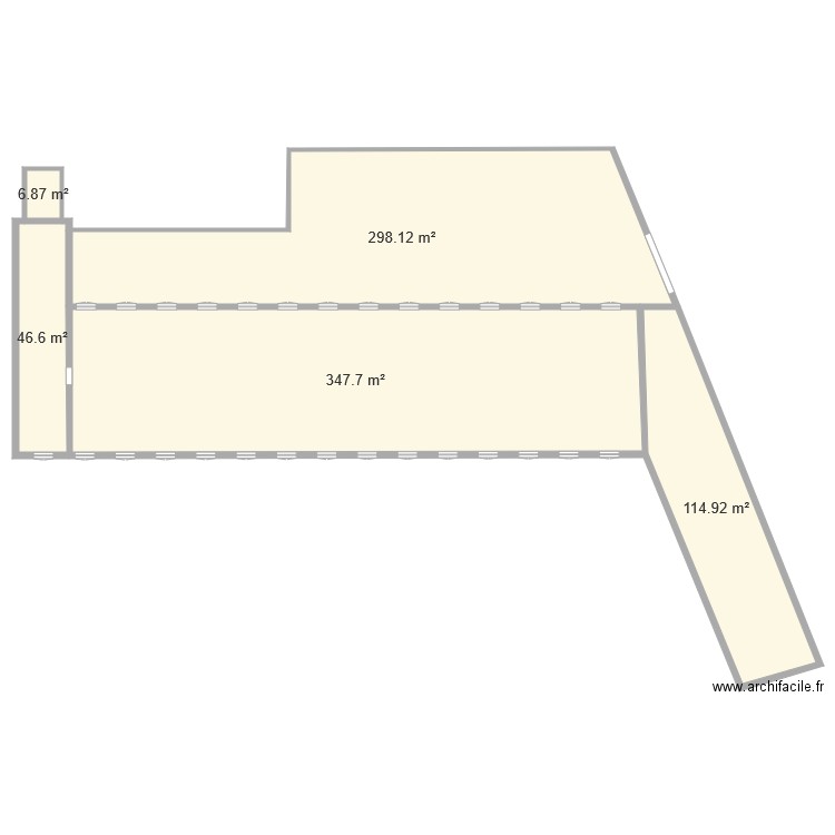 Usine. Plan de 0 pièce et 0 m2