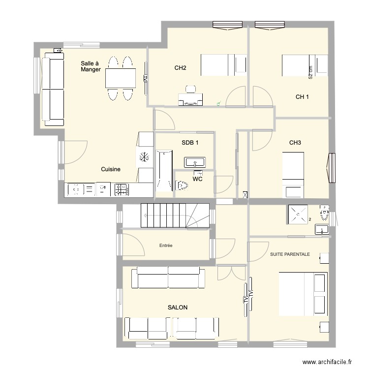 farid. Plan de 0 pièce et 0 m2