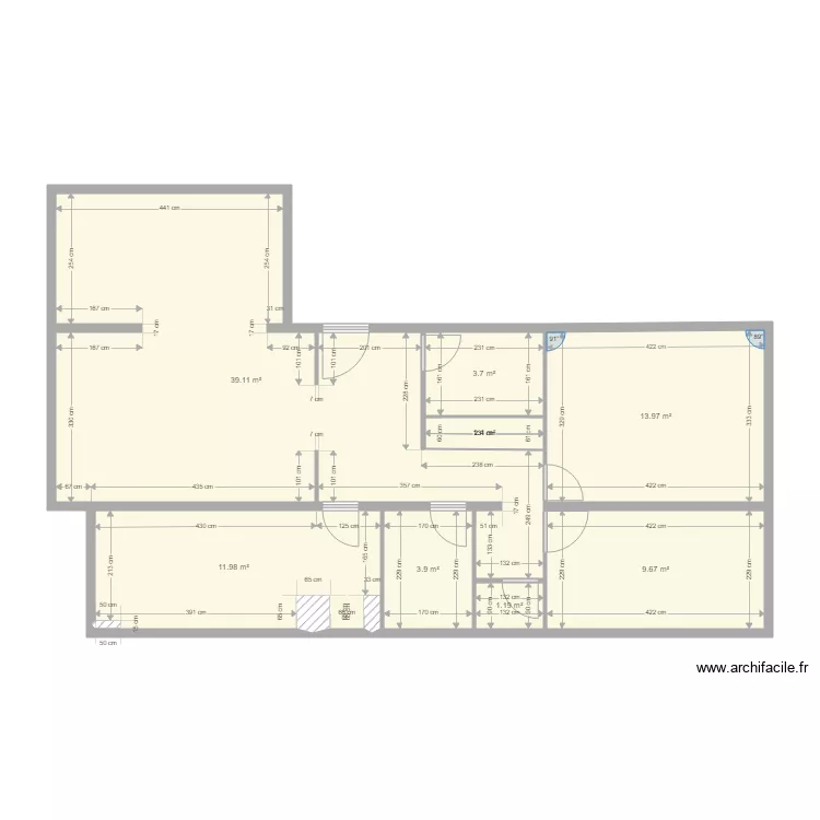 NANTES 3 GAILLAC Plan de Base. Plan de 