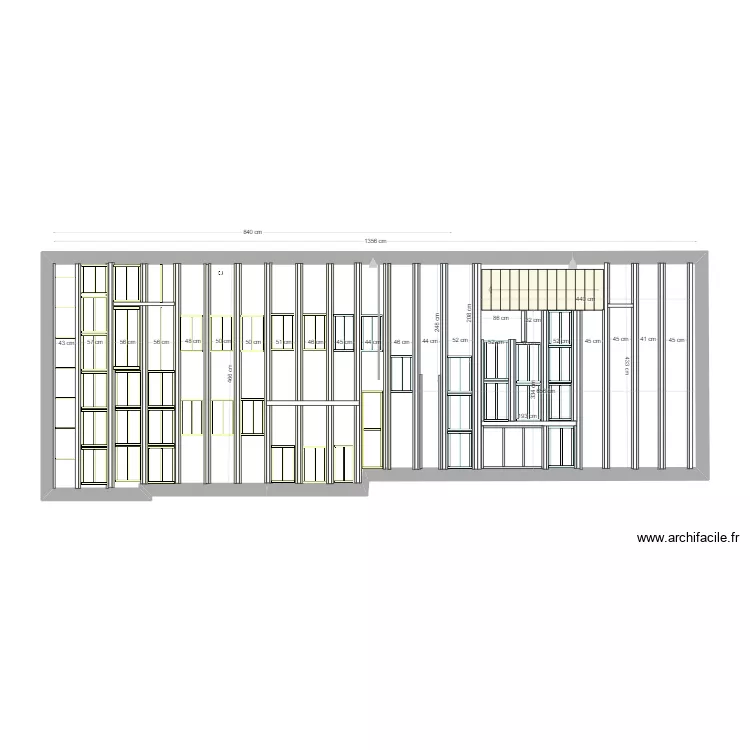 Lambourdes 1st floor. Plan de 