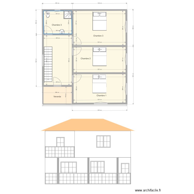 MaisonBatoufamv4. Plan de 0 pièce et 0 m2