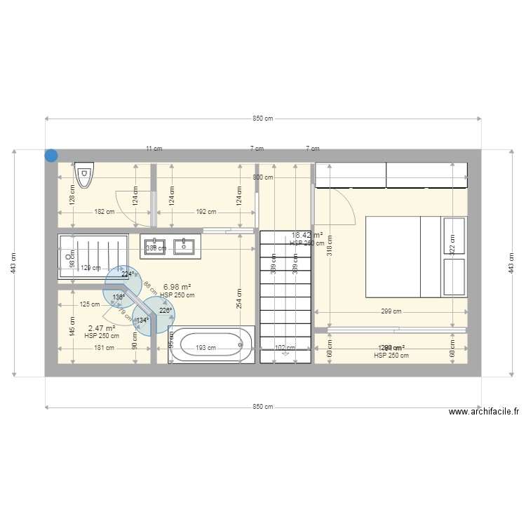 étage BEAUMARCHAIS. Plan de 0 pièce et 0 m2
