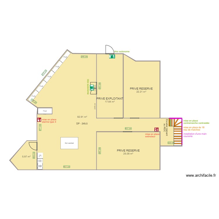 SIMPLEMENT VRAC SOUS SOL APRES TRAVAUX. Plan de 0 pièce et 0 m2