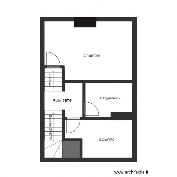 HAUSSMANN IMMO 3ETG. Plan de 0 pièce et 0 m2