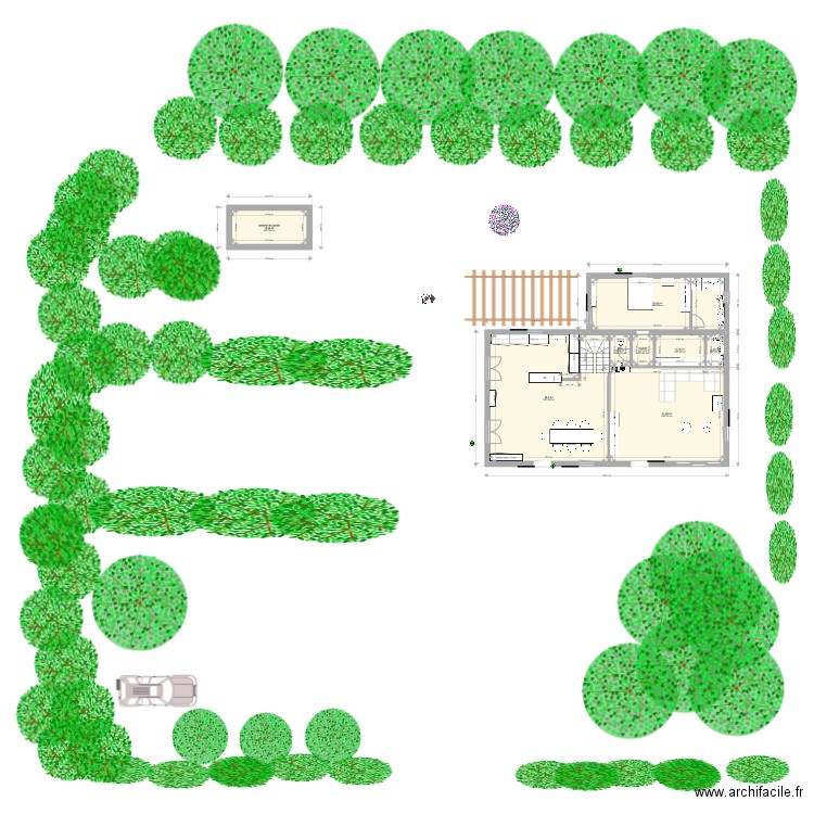 plan RDC GROIX RDC 2022 05 09. Plan de 8 pièces et 151 m2