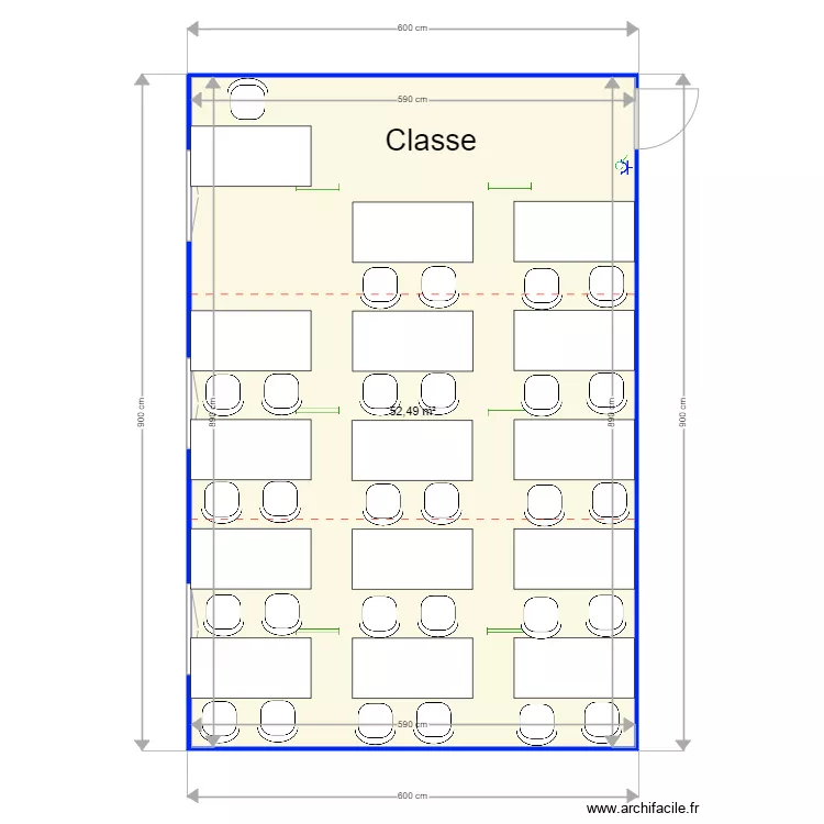Laetitia Leysten. Plan de 