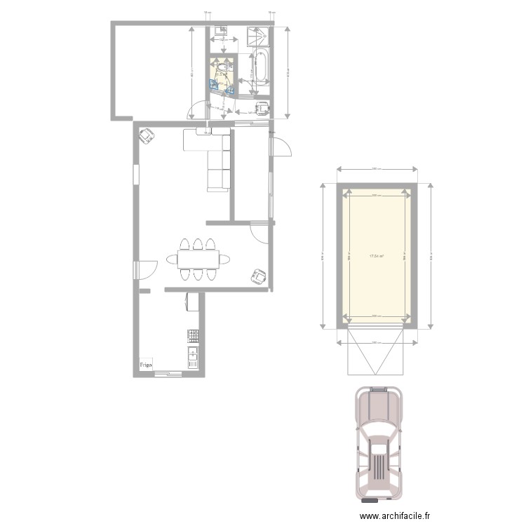 maison 2. Plan de 0 pièce et 0 m2