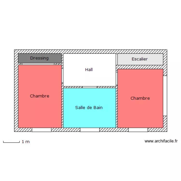 Atrelier étage. Plan de Atrelier étage. Plan de