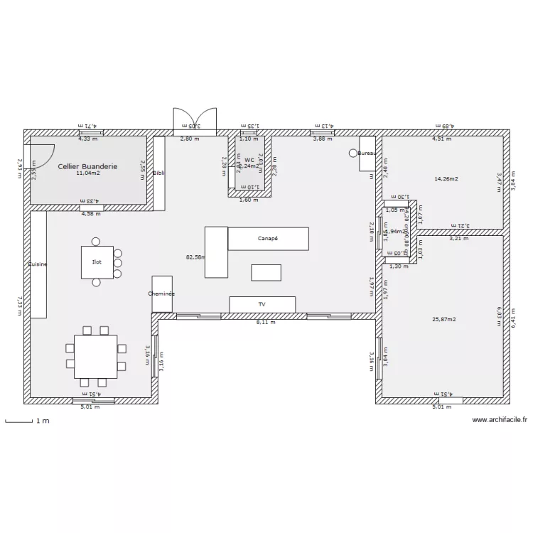 Plan 4. Plan de 