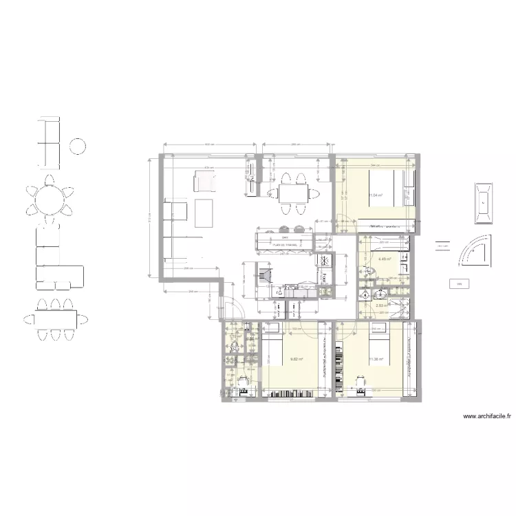 SQ P2CA. Plan de 