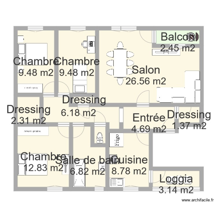 CARVALHO. Plan de 0 pièce et 0 m2