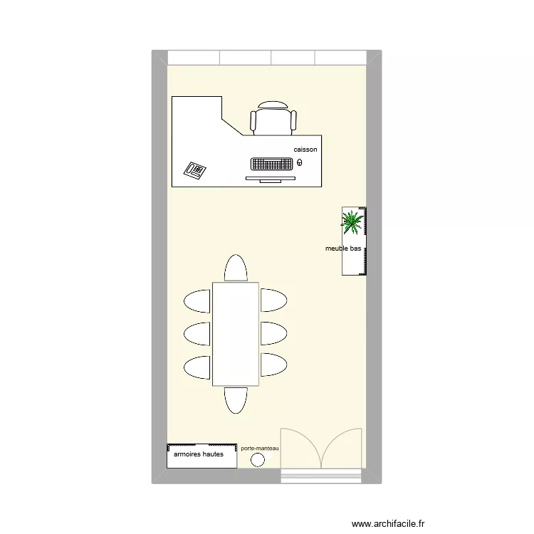 Bureau 3317 Sandrine Saint-Denis. Plan de 