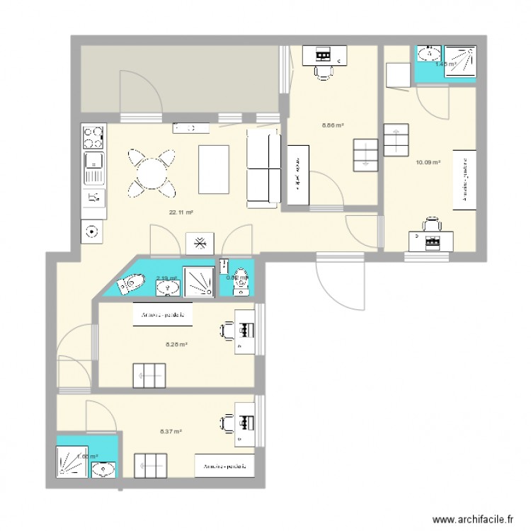 mozsár u 7 amenagement 3. Plan de 0 pièce et 0 m2