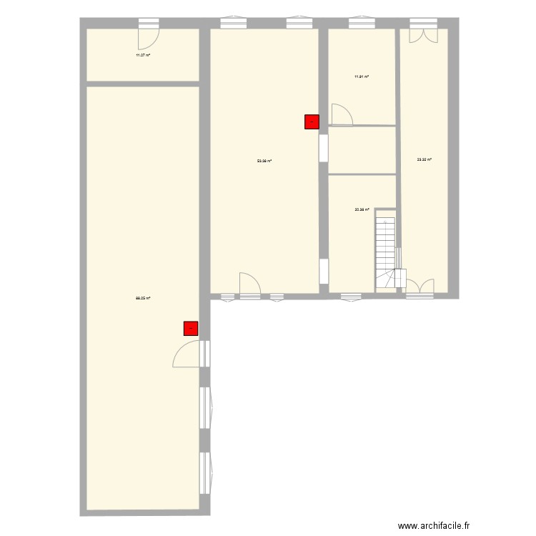 haxo RDC Enedis. Plan de 0 pièce et 0 m2