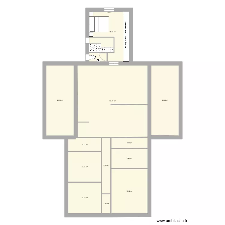 DIANE MOCHE. Plan de 