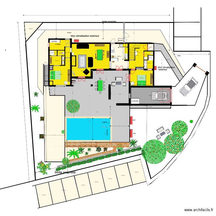 PISCINE 333. Plan de 0 pièce et 0 m2