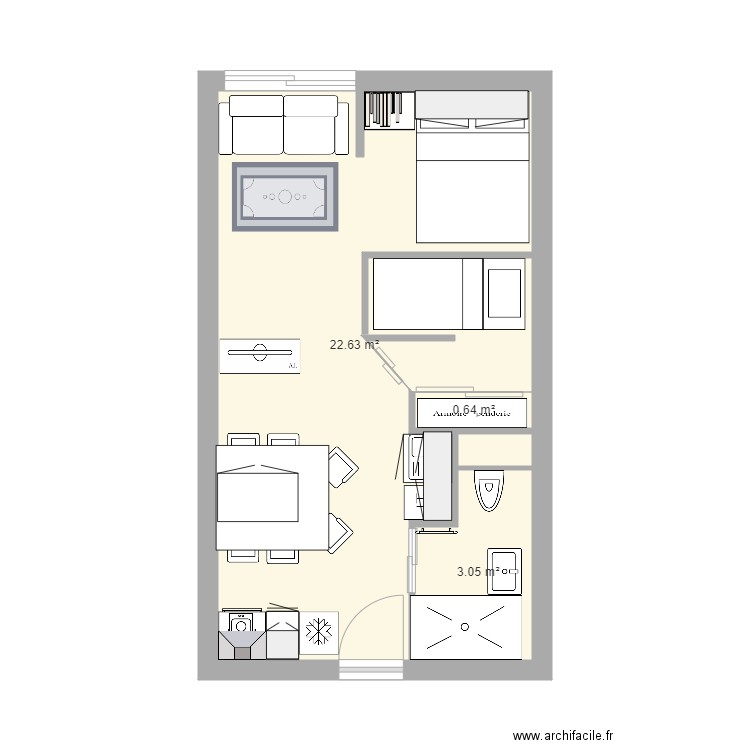 2205. Plan de 0 pièce et 0 m2