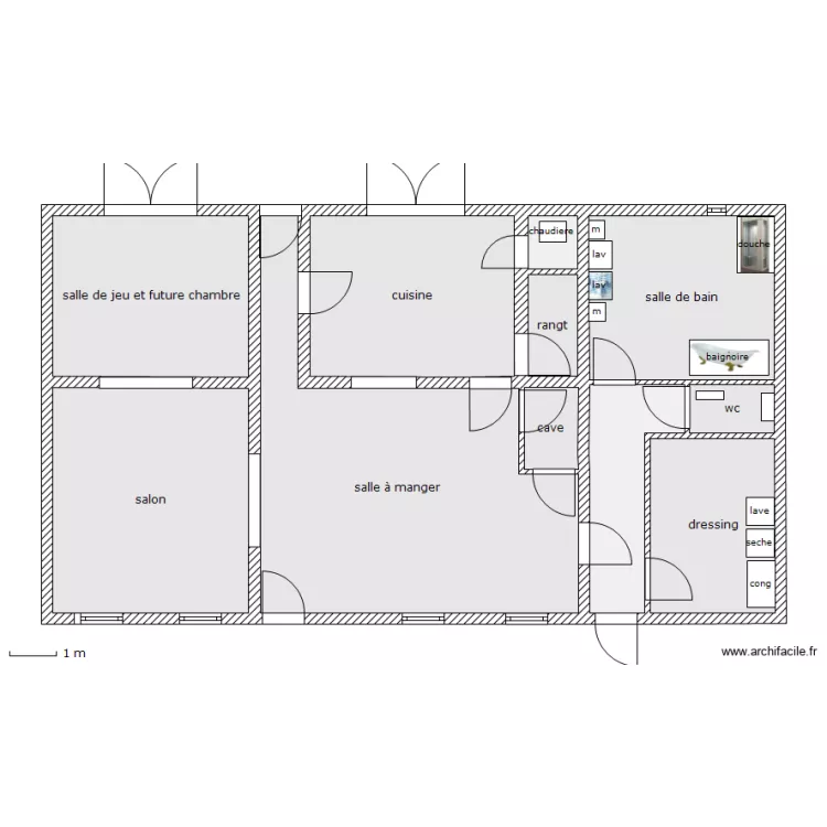 fermette future 2. Plan de 