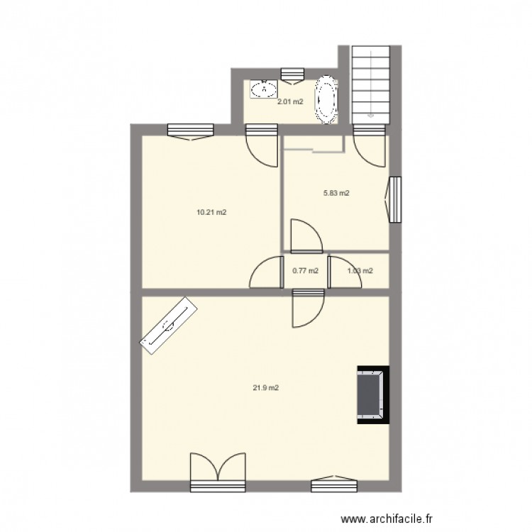 plan BOUYER. Plan de 0 pièce et 0 m2