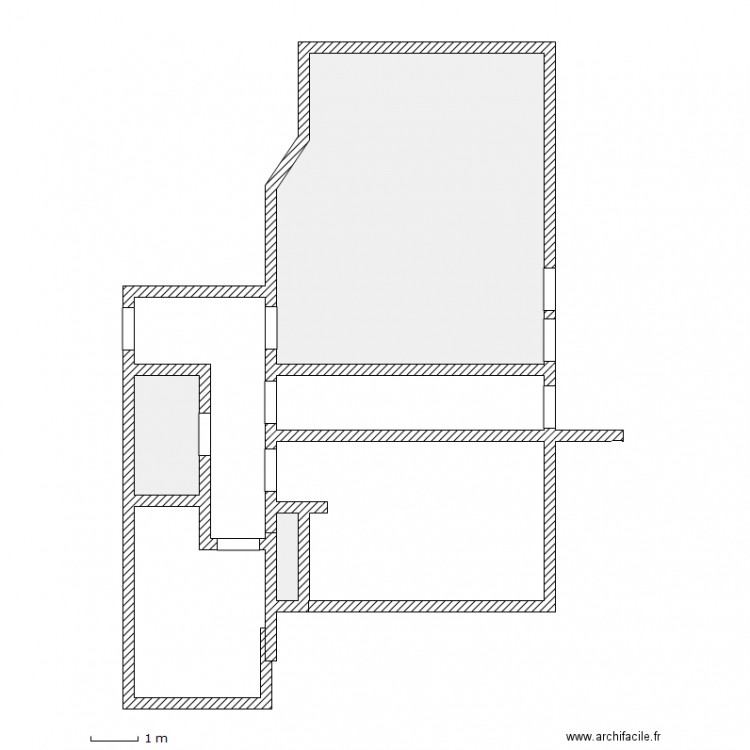 maison. Plan de 0 pièce et 0 m2
