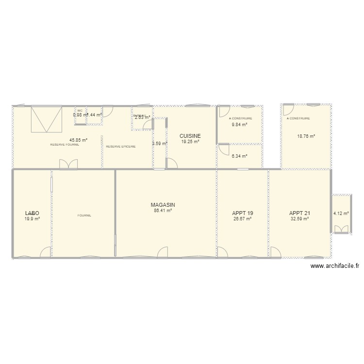 VUE ENSEMBLE. Plan de 0 pièce et 0 m2