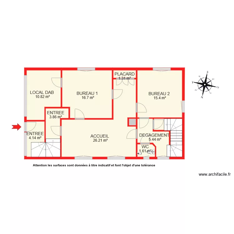 BI 5617 RDC MARIAM. Plan de BI 5617 RDC MARIAM. Plan de