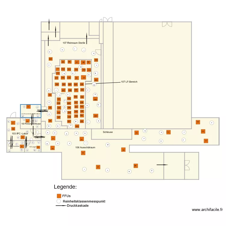 Reinraum 100 n1. Plan de Reinraum 100 n1. Plan de